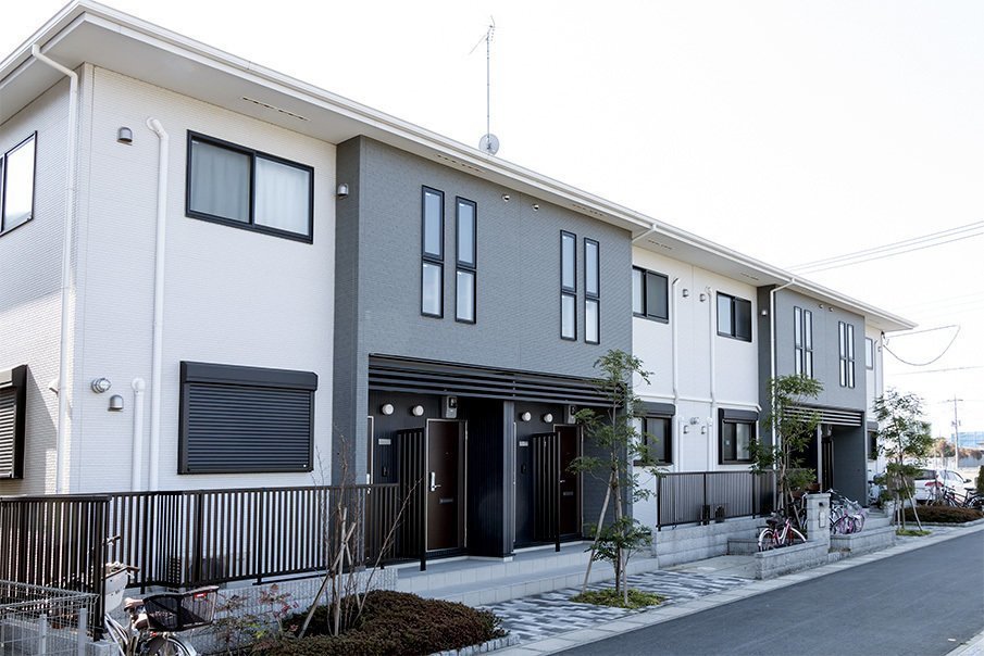 アパート　屋根工事