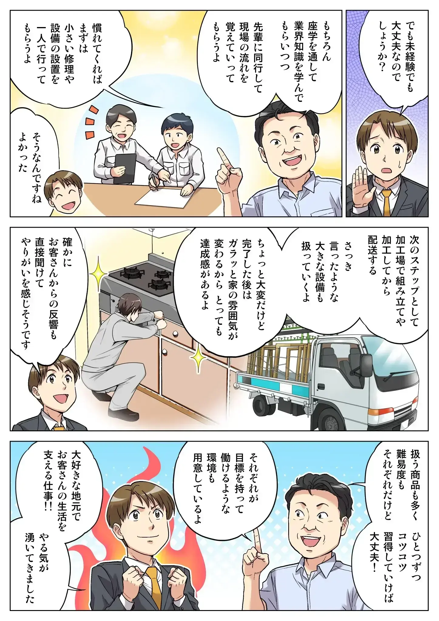 マンガで知る清水トーヨー住器の仕事2