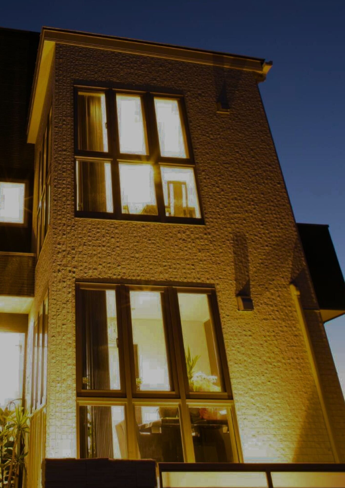 事務所を併用した鉄骨住宅