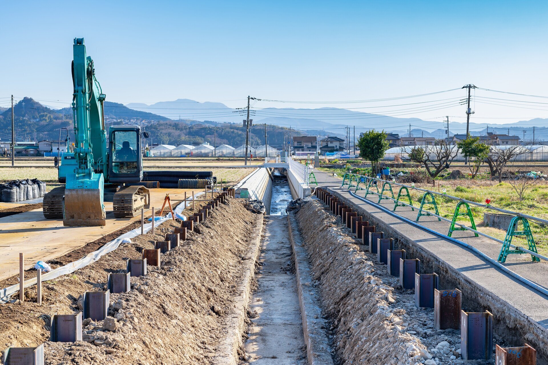 塚本建設が手掛ける地域の土木工事