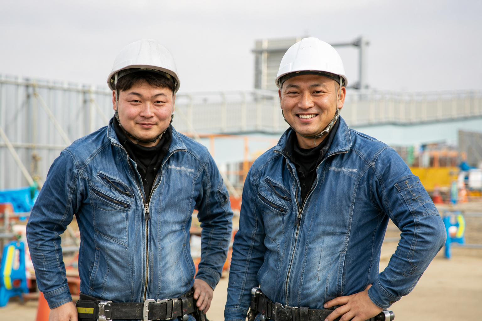 地域に残る仕事に取り組む塚本建設